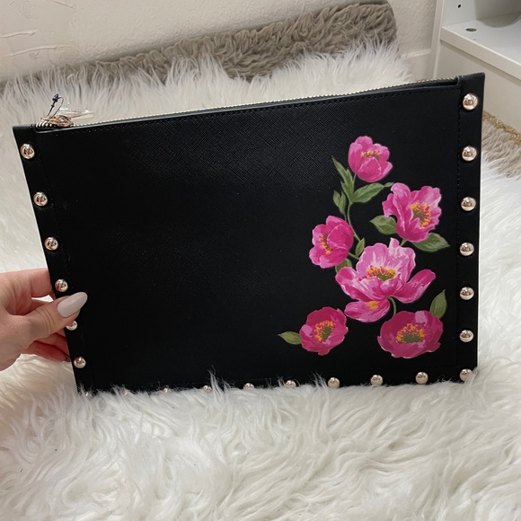 White House Black Market Black clutch
